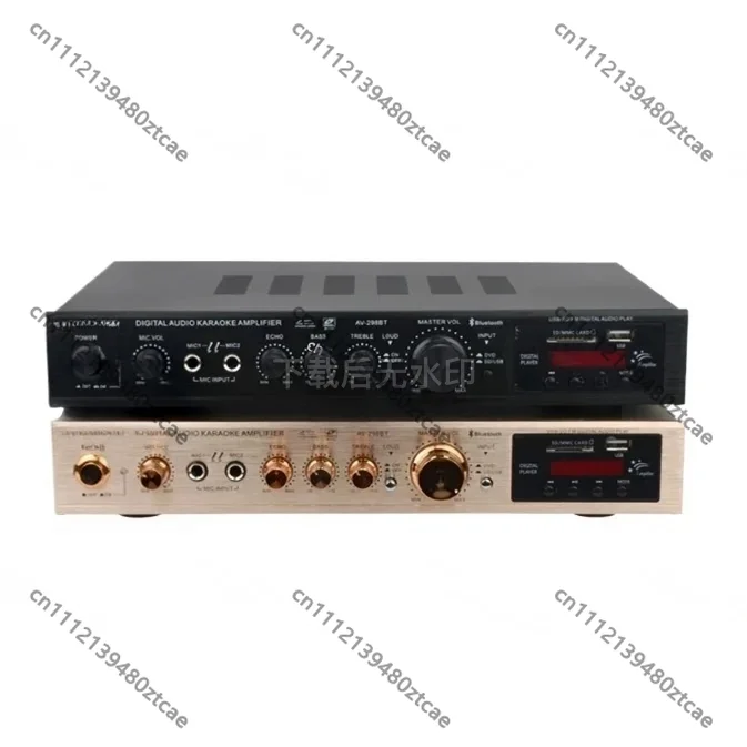 5 Channel Home Theater High Power Amplifier Bluetooth Stereo Audio Amp Stage Household Sound Player