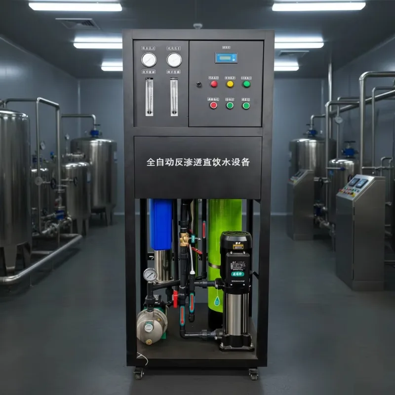 Commercial Water Purification System 500L RO Smart Auto CE Certified For Catering