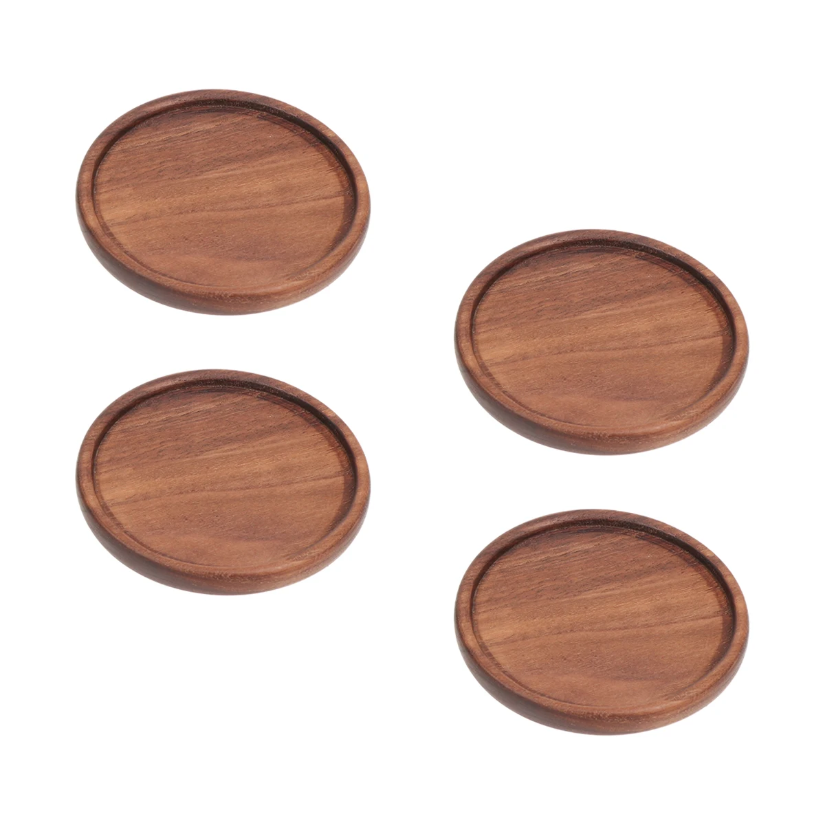 

4 Pcs Coasters Cup Holder Placemat Heat Resistant Non Slip Coffee Table Home Wooden Cup Holder Mat Kitchen Decor