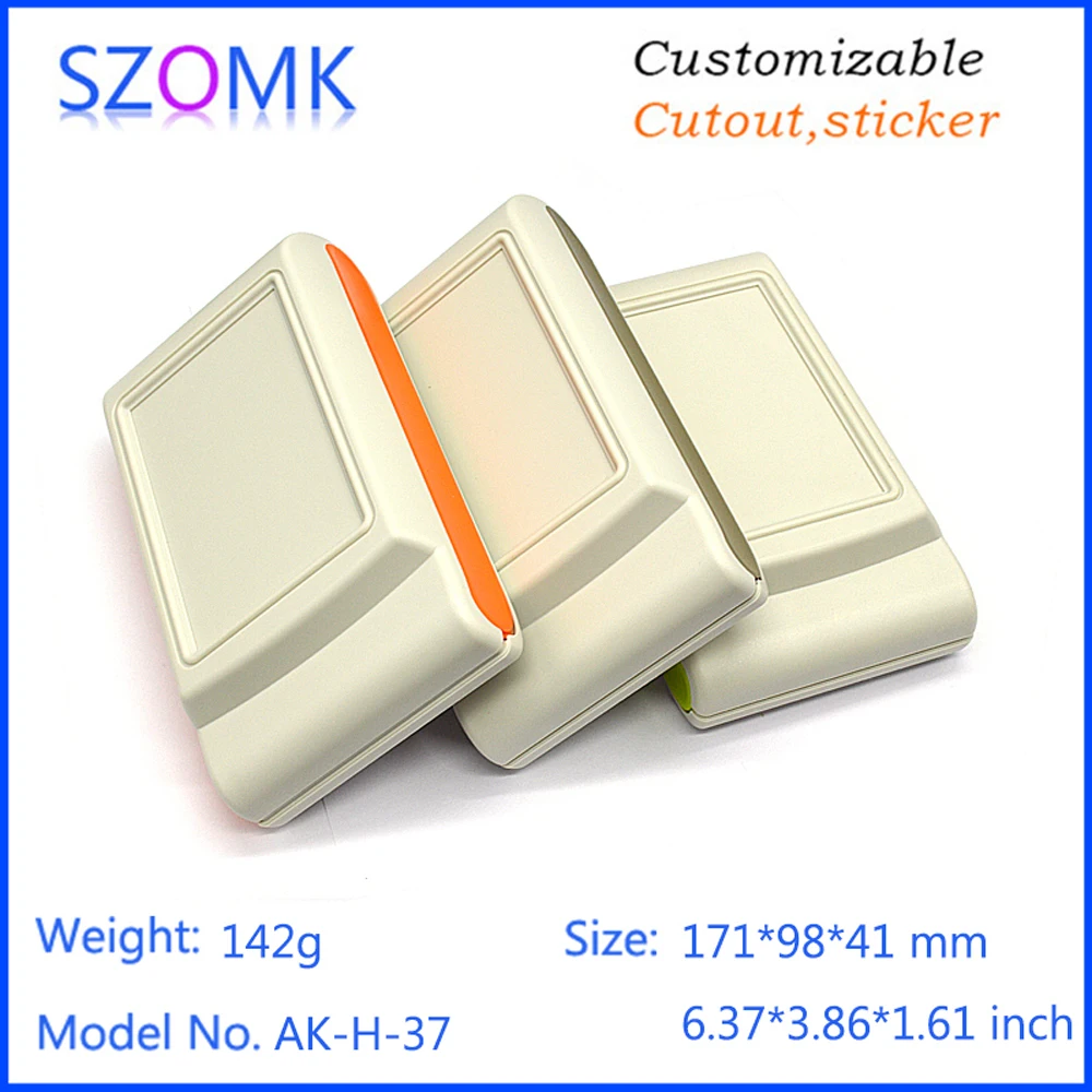 1Piece 171*98*41 mm portable plastic box for electronic components szomk hot selling abs plastic junction box instrument case