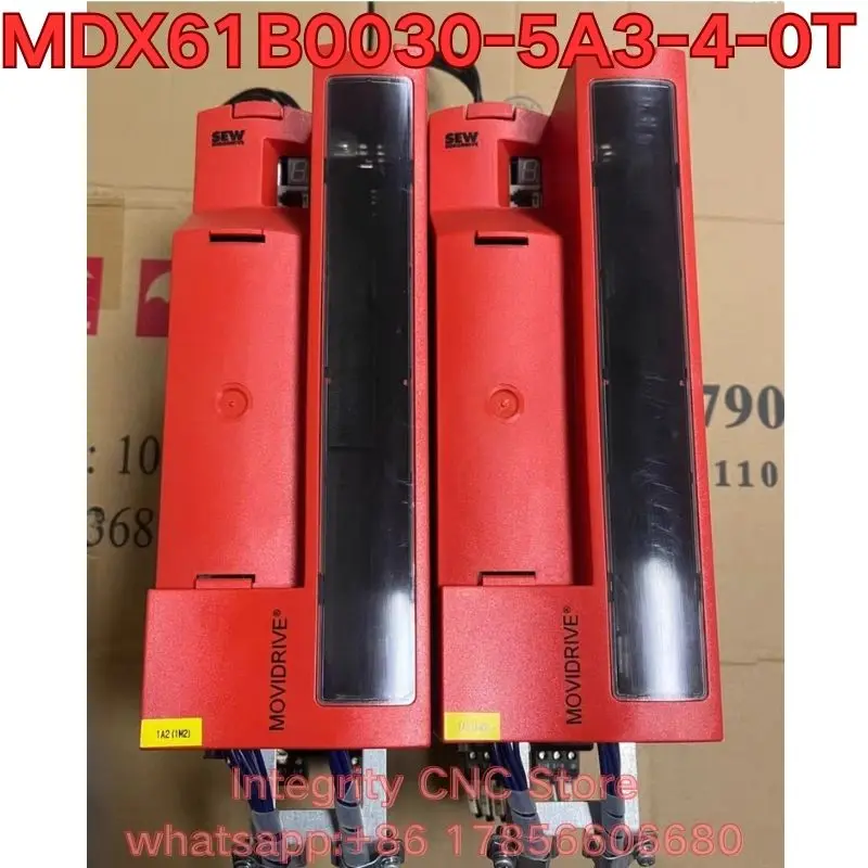 Second-hand MDX61B0030-5A3-4-0T  inverter function test is normal