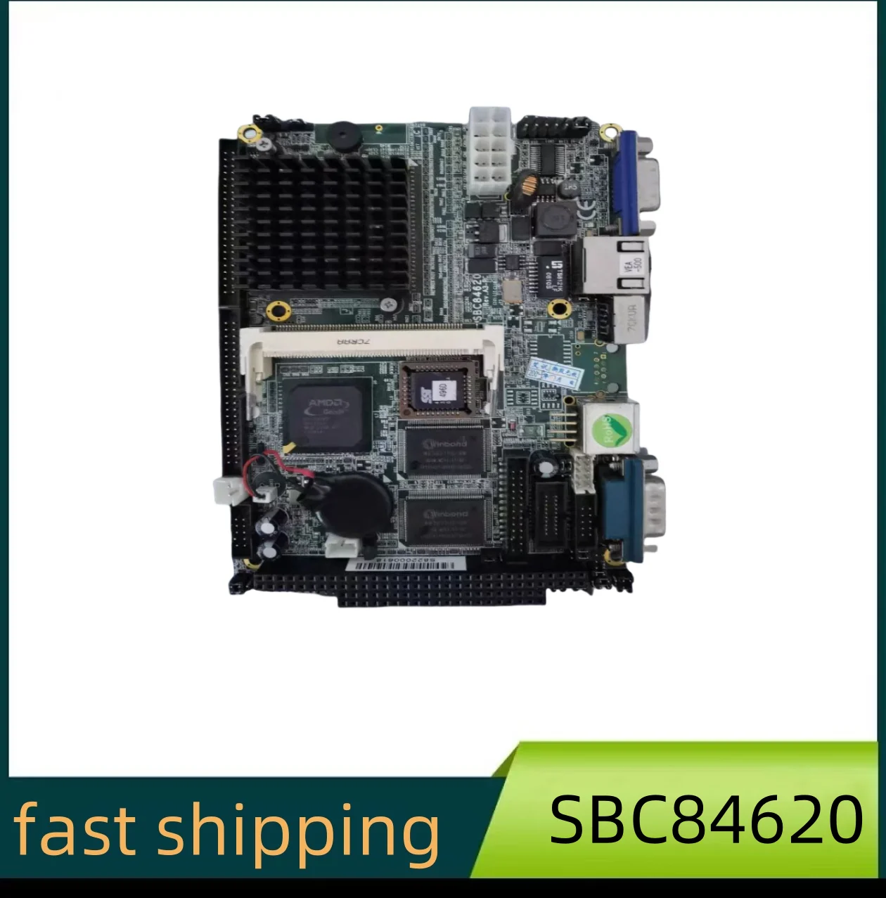 

SBC8462O REV.A6-RC100% OK OriginalIPC Board 3.5" Motherboard Embedded Industrial Mainboard PC/104 ISA with 2*LAN CPU RAM