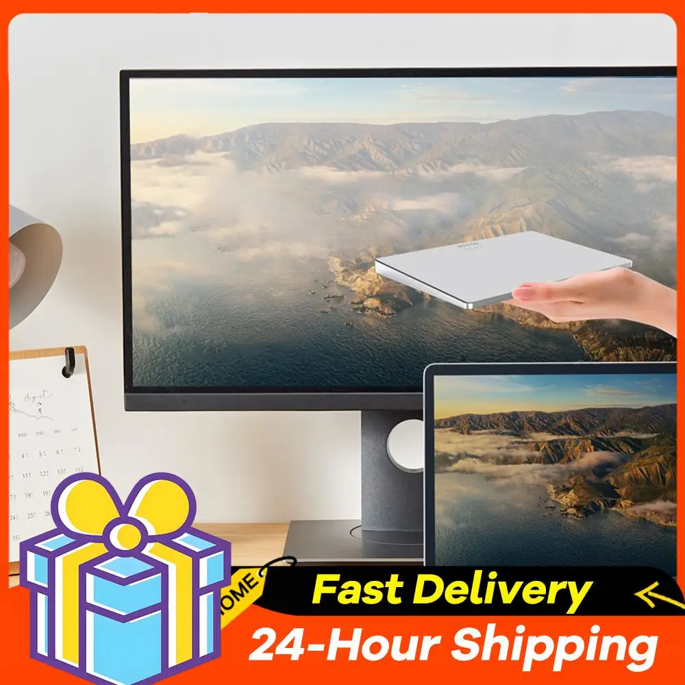 

Bluetooth-Compatible Touchpad High Precision Haptic Feedback Portable Track Pad Wired Precision Trackpad for Desktop Laptop User