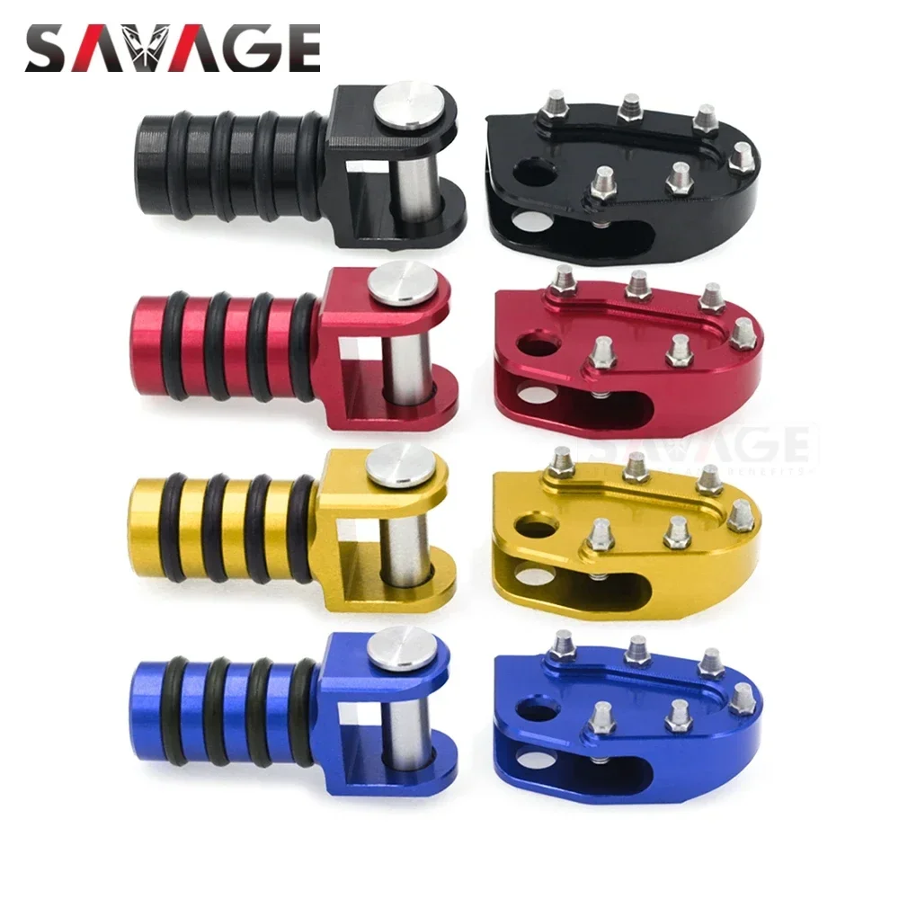Brake Pedal & Shifting Lever Toe Peg Step Plate For SUZUKI DRZ 400SM DRZ400 S E 2000-2024 Motorcycle Accessories Adjustable Sets