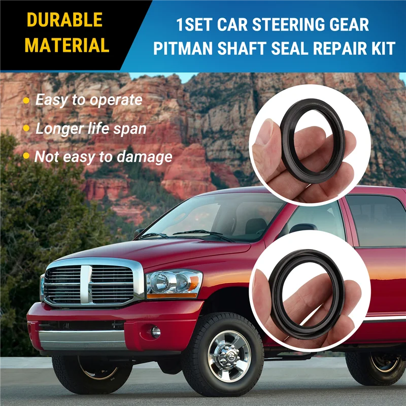 

Car Steering Gear Pitman Shaft Seal Repair Kit 68053783AA For Dodge Ram 2500 3500 2009-2017 Car Accessories