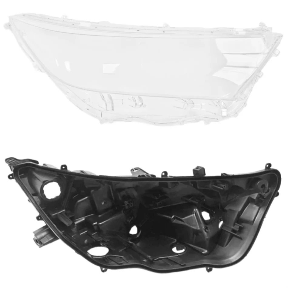 

For Toyota RAV4 Auris 2019 2020 2021 2022 Car Internal Spare Parts Front Headlight Cover Headlight Bottom Shell