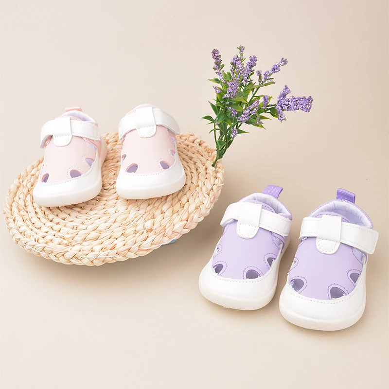 Estate Casual Toddlers sandali morbidi piatti moda colore abbinato neonate scarpe da passeggio EK9S99