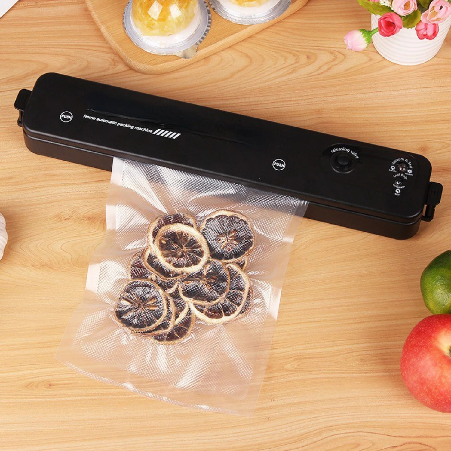 Vacuum Packaging Machine Host+10pcs Sealing Bag Packaging Plastic/Packaging Machine Vacuum Packaging Machine/Plastic Se