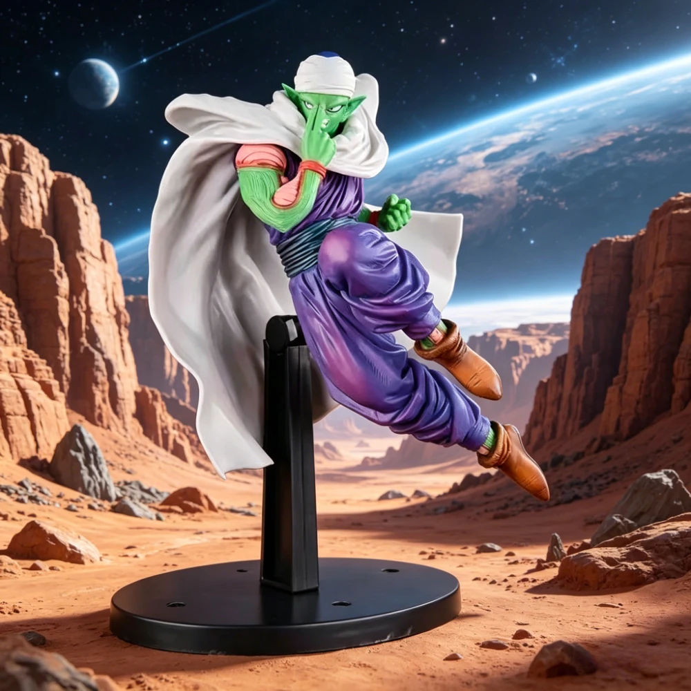 20cm/7,87 Zoll Anime-Figur Piccolo Dragon Ball Anime-Figuren Ultimatives Fähigkeitsdesign PVC-Statue Desktop-Sammlermodell Spielzeug Geschenke