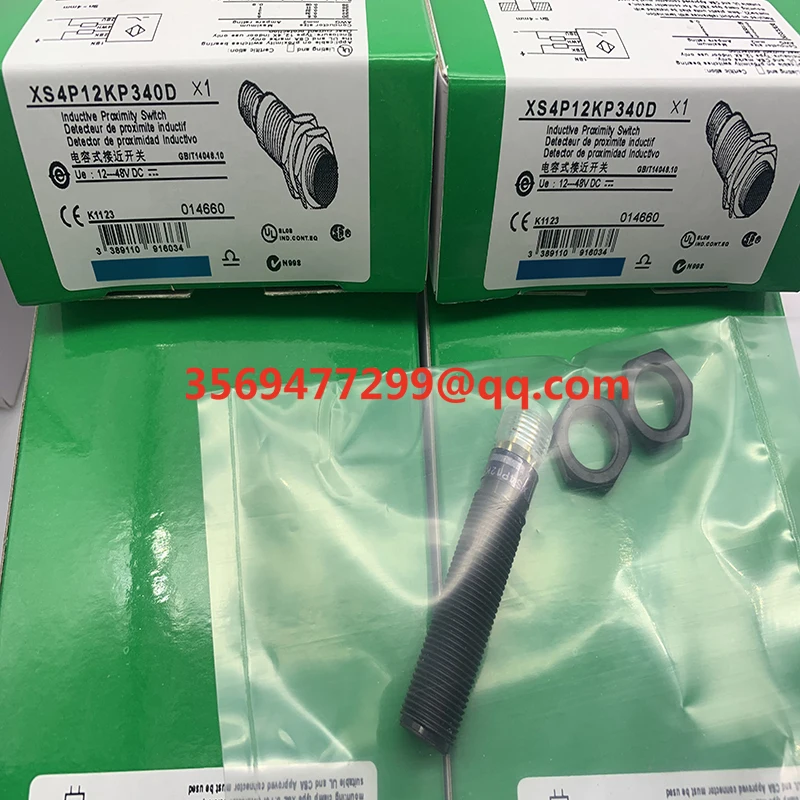 Interruptor de proximidade XS4P12NB370D XS4P12PB370D Novo sensor