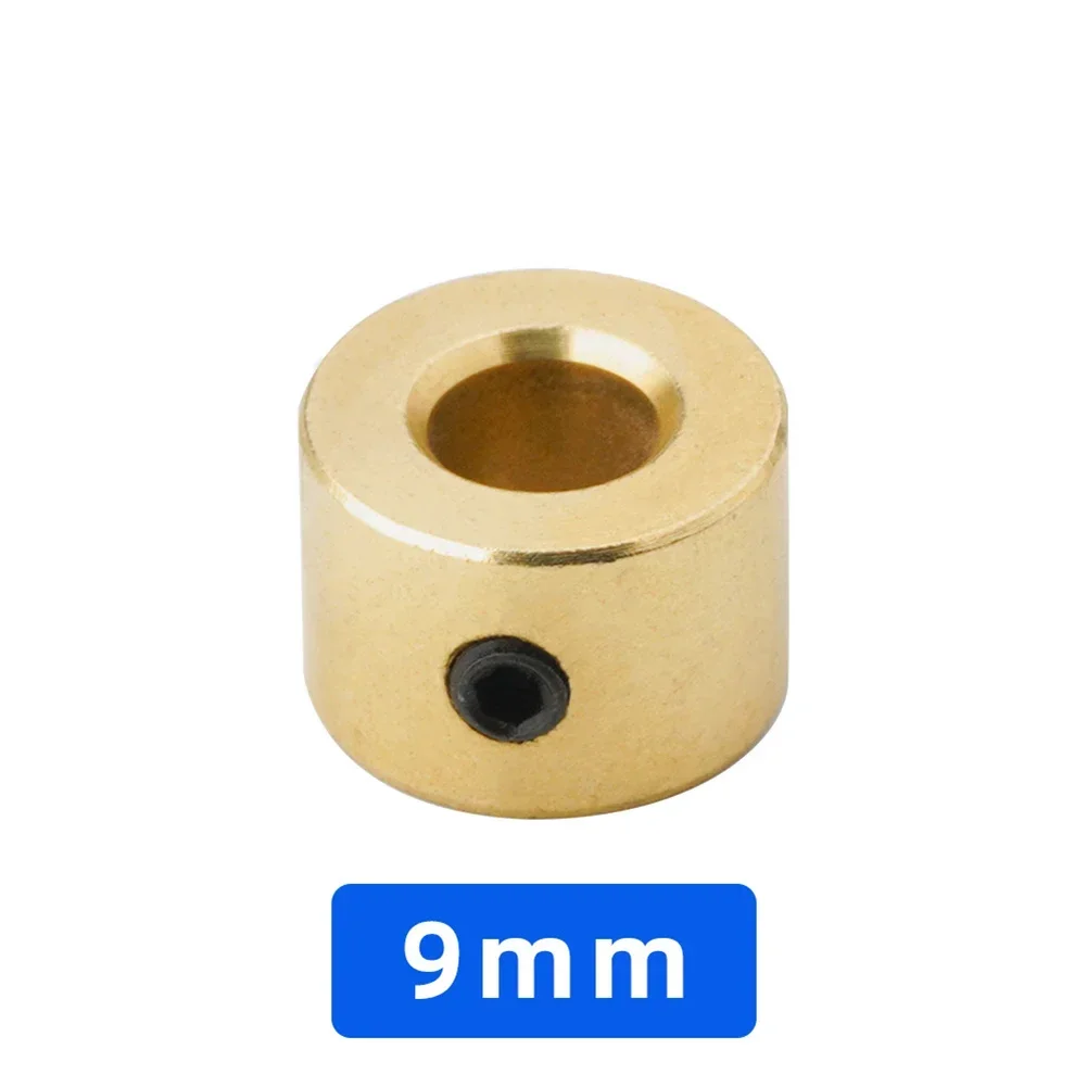 1 pz 6/8/9/9.5/10mm localizzatore di punte per trapano in legno anello di arresto limitatore di trapano collari di arresto di profondità in ottone posizionatore strumenti per la lavorazione del legno