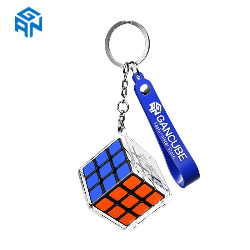 GAN 328 Keychain Cube 3x3x3 Puzzle GAN328 KeyChain Magic Cube 328 Speed Cubes Gift Toy