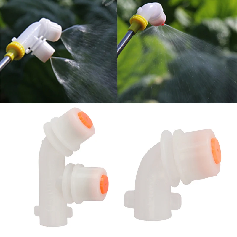 

Agricultural Atomizing Sprayer Nozzle Single/Double Nozzle Head Garden Lawn Irrigation Pesticide Sprinkler Watering Tool