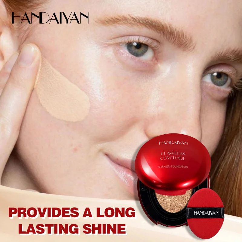 5-Color Cushion Foundation offers long - lasting wear intense moisturization and full coverage to flawlessly even out skin tone
