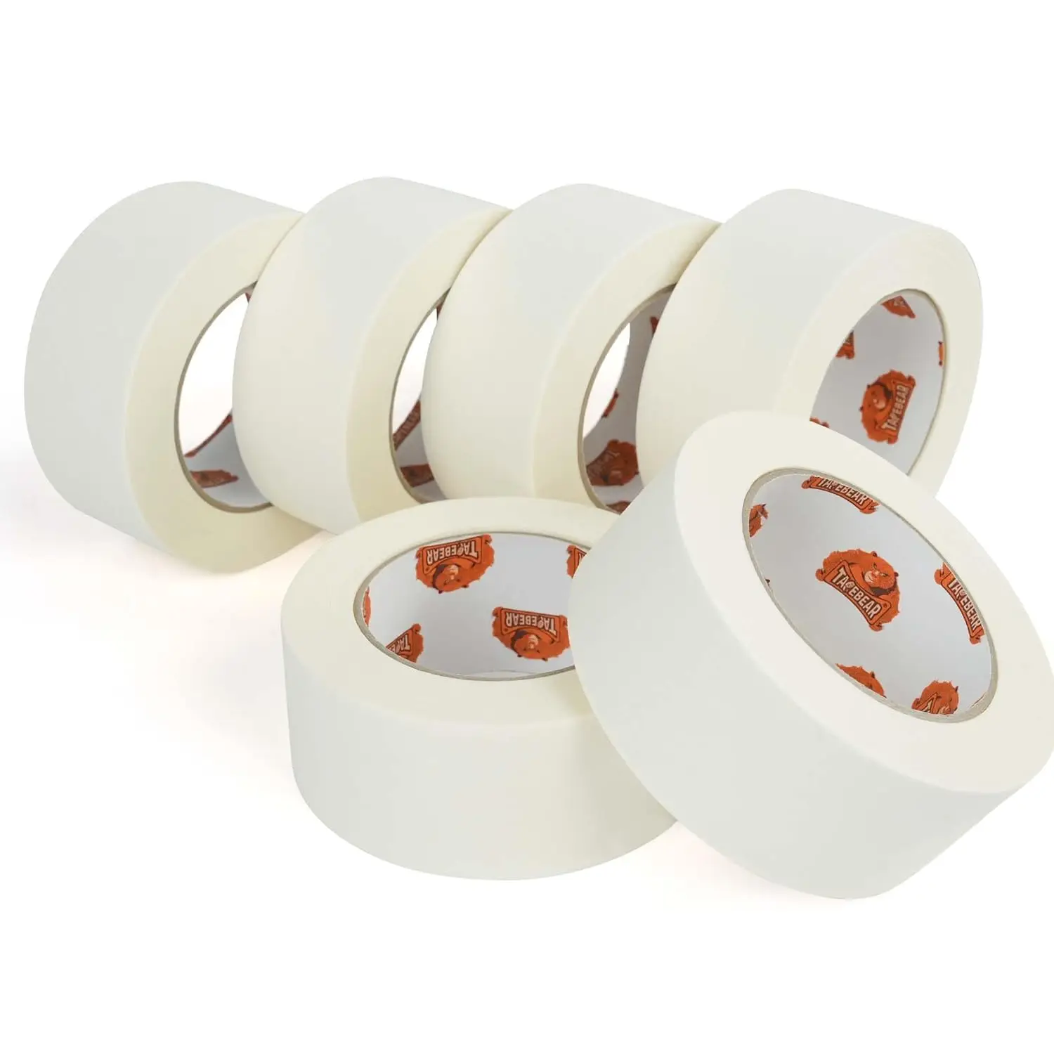 

Eco-Friendly Kraft Paper Tape 2Inch x 55Yard, White Paper Packing Tape, Biodegradable Recyclable Packaging Tape Self Adh