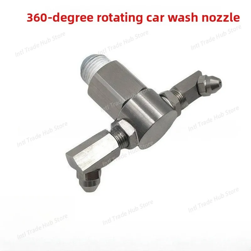 Automatic High-pressure Gantry Cleaning Closed Air Blowing Nozzles for Rotating Nozzles At Both Ends of The Mixing Plant