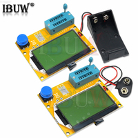 LCR-T4 LCD Digital Transistor Tester Meter Diode Triode Capacitance ESR Meter M328 Battery For MOSFET/JFET/PNP/NPN L/C/R1