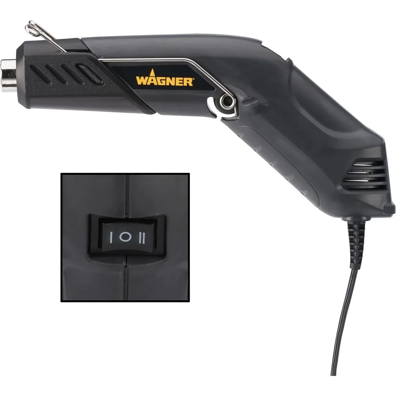 

Heat Gun Dual Temperature 680°F & 450°F Hot Air Tool for Shrink Tubing, Embossing, Sticker Removal, Craft Projects