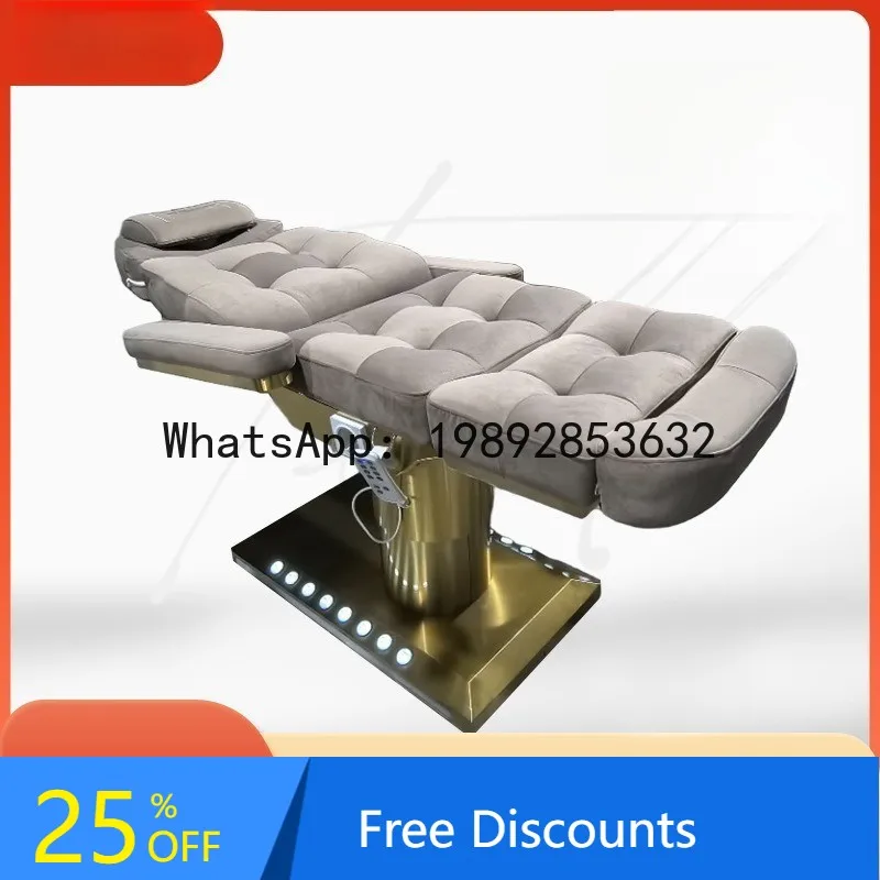 CZ High-end Beauty Salon Special Electric Traditional Chinese Medicine Massage Health Center Beauty Bed SPA Bed