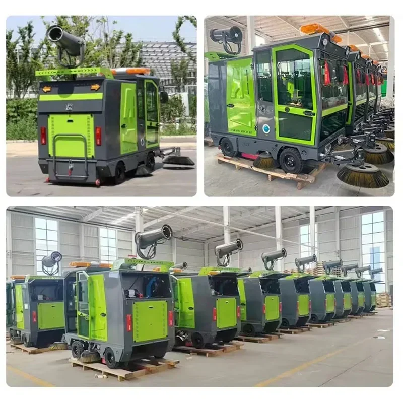 

Sweeper Cleaning Machine Cleaning Electric Huge Floor Sweeper Ride on Battery Power Street Cleaning Equipment Automatic Sweeper