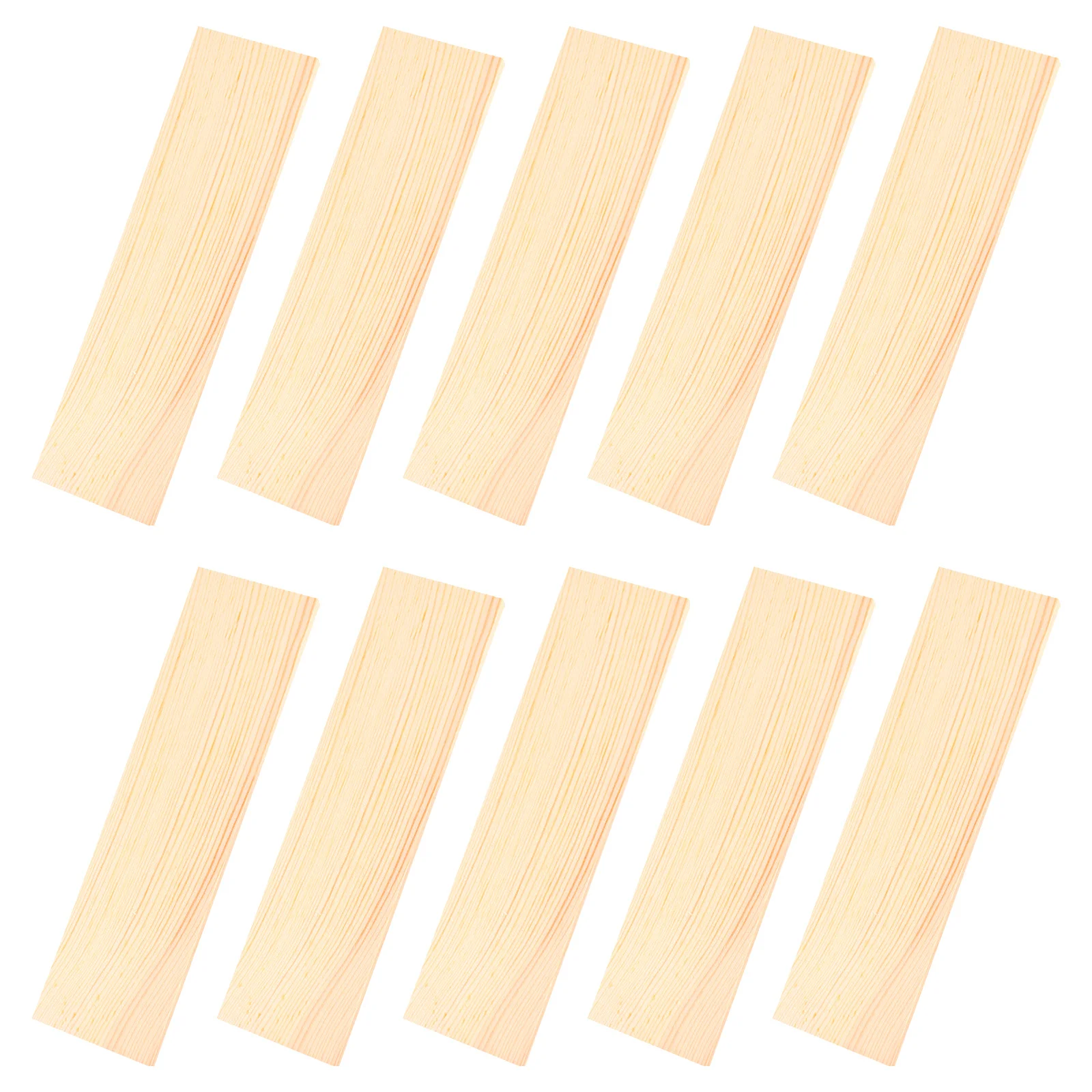 

10pcs Pine Wood Planks 4X15Cm Lightweight Photo Background Board For Crafts Diy Wall Decor Wedding Graduation Event Decoration