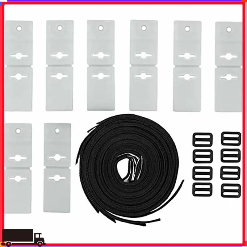 Premium-Pool Lineal Solar Cover Reel Attachment Kit Pool Cover Straffungsgurte für eingelassene Schwimmbäder