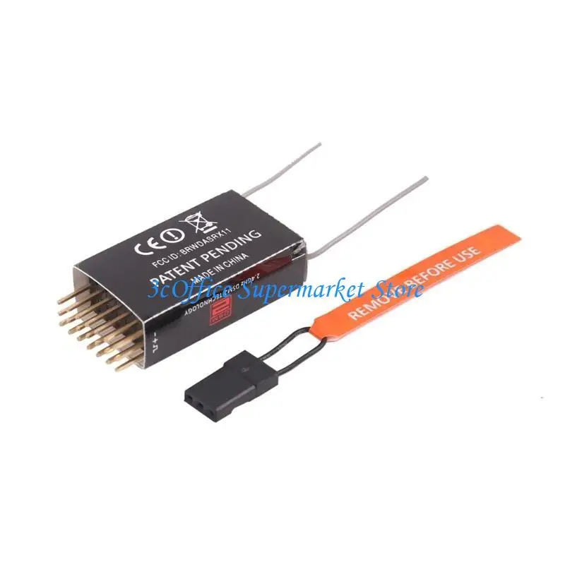 E1PA AR6100E 6CH Aircraft Aircraft Preciver DSM2 2Antenna Совместимый с DX6I DX7 DX8 DX18 DSX6 DSX9