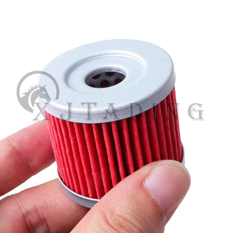 5 pcs/lot Motorcycle Oil Filter For Lifan Zongshen Loncin CB250 Engine 150cc 200cc 250cc Dirt Pit Bike Accessories