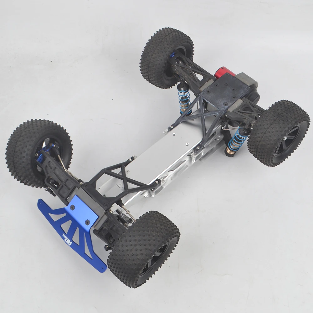 Kit de chasis principal de aluminio RC para Traxxas Stampede sin escobillas/Stampede VXL/Stampede/Craniac