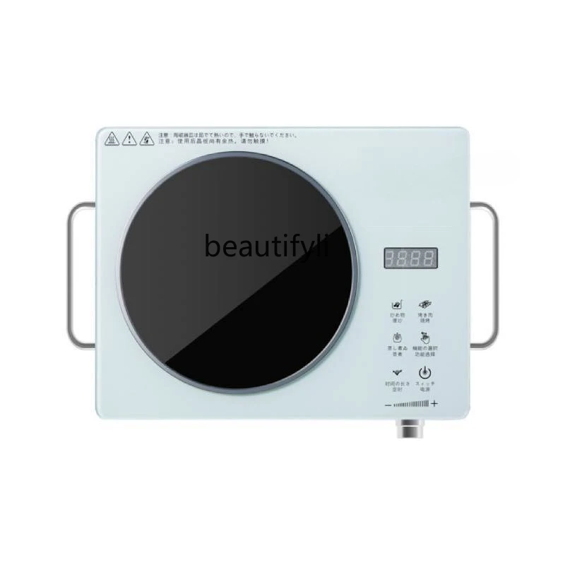 

Household stir-frying induction cooker multi-function high-power energy saving