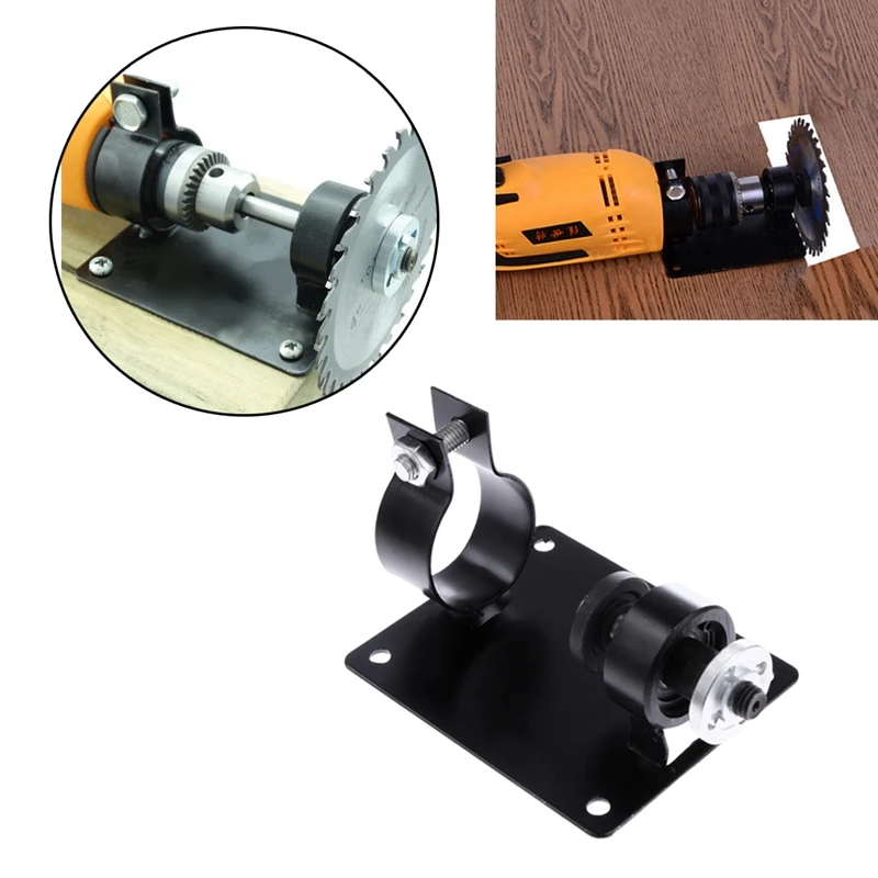 Electric Drill Cutting Polishing Grinding Seat Stand Holder Set Drilling Machine Bracket Rod Bar +2 Wrenches +2 Gaskets-BAAQ