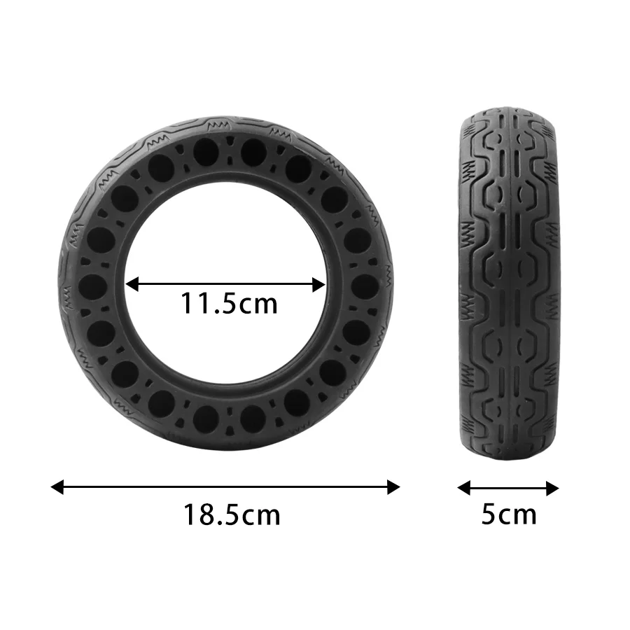 200x50 Explosion-proof Electric Scooter Tubeless Tyres 8 Inch Motorcycle Solid Wheel Tire Bee Hive Holes For Speedway mini 4 Pro