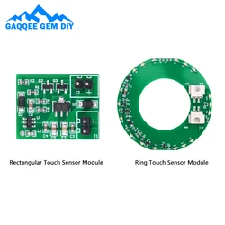 DC5~24V Pressure Sensor Touch Switch LED Light Emitting Module DIY Sensor Light LED Driver Module Photoelectric Sensor Delay Off