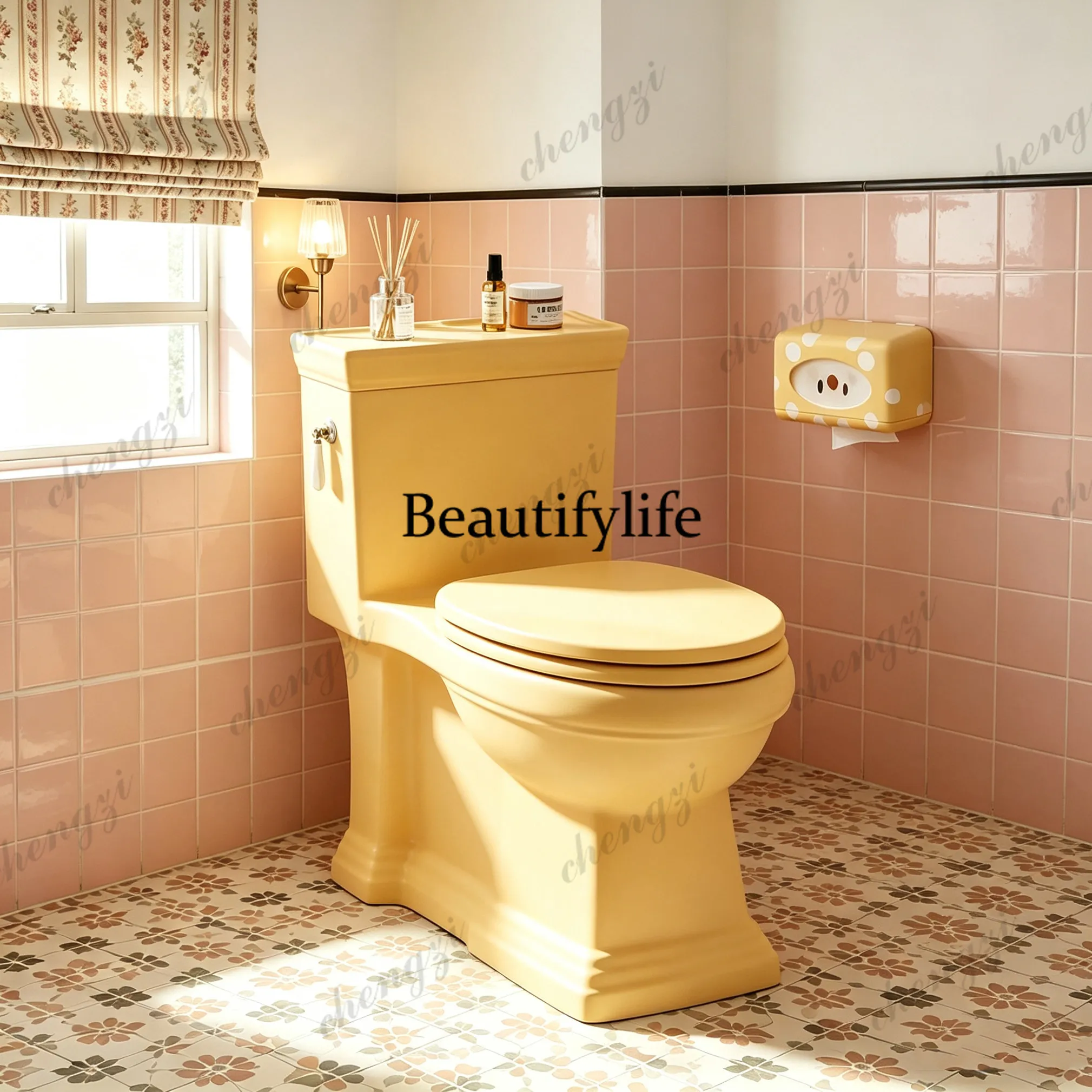Turmeric negative layer ordinary toilet floor row, rear row can be connected to lift pump British toilet