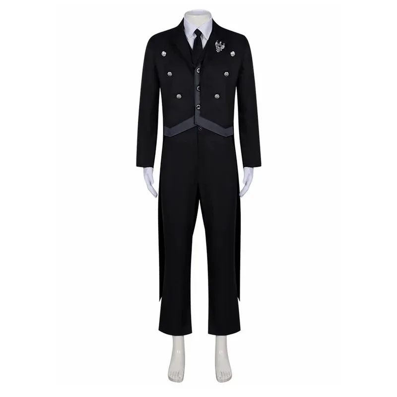 

Unisex Anime Cos Sebastian Michaelis Cosplay Costume Uniform Custom Size