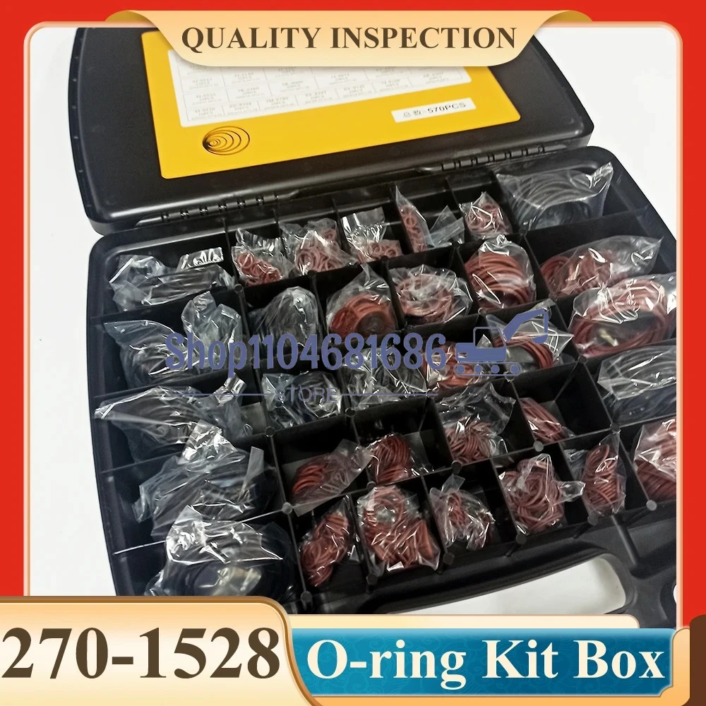 270-1528 2701528 For E307 320 330 325 336D2/C/B Excavator Hydraulic Cylinder Oil Sealing Repair Kits 2701528 O-ring