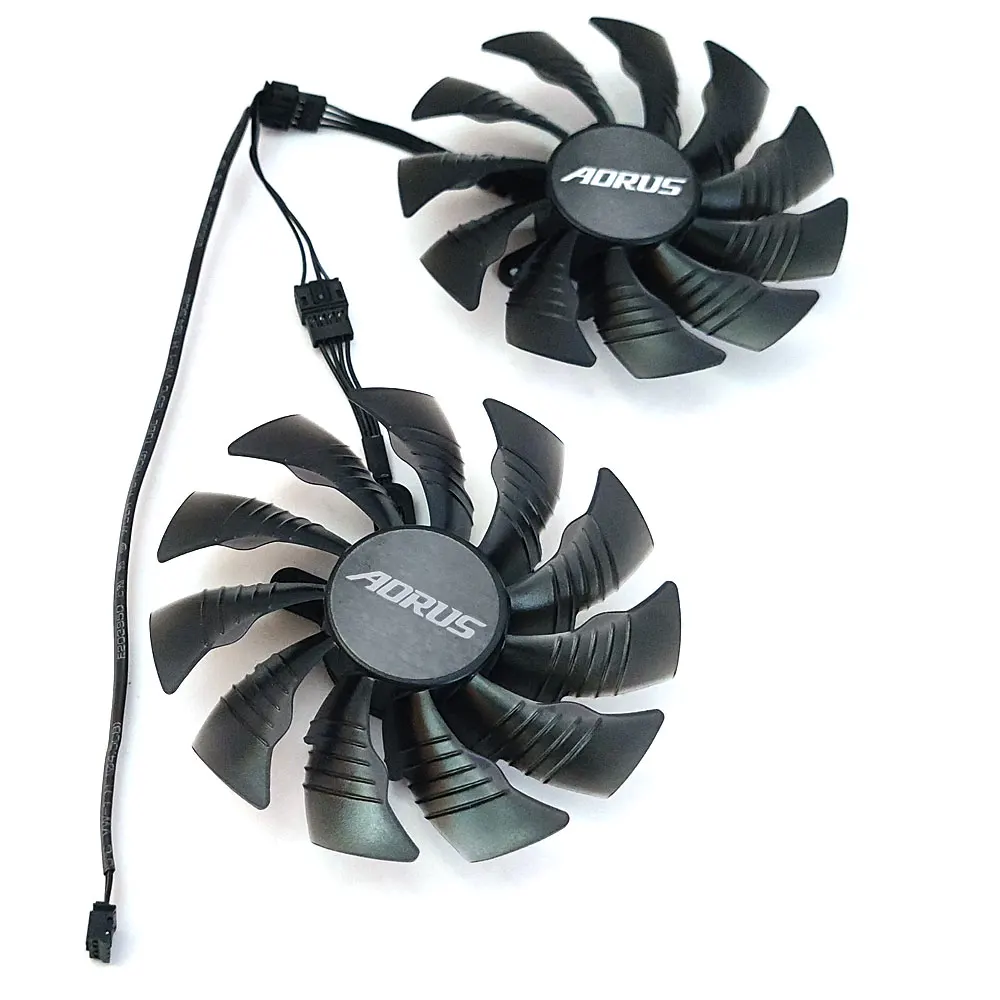 NEW 95MM 4PIN T129215BU AORUS GTX 1060 GPU Fan，For GIGABYTE AORUS GTX 1060 Xtreme Edition 6G 9Gbps Video Card Cooling Fan