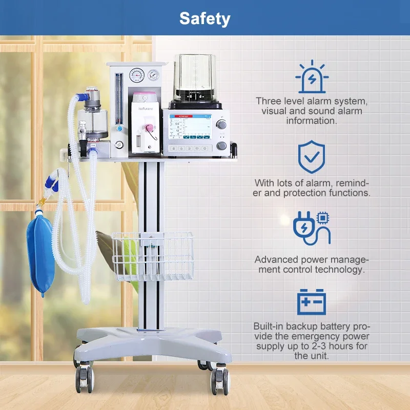 Olive Good Quality Medical Veterinary Instrument Portable Machine Vet Equipments With Oxygen Concentrator