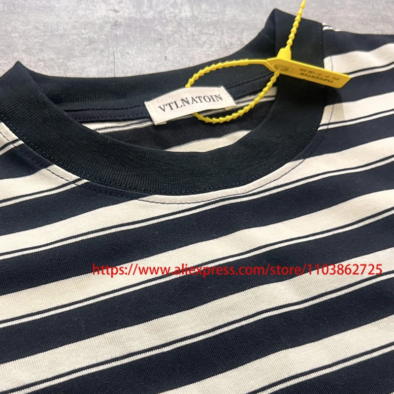 عالية الجودة مارتين روز تي شيرت التطريز نمط مخطط شعار رسالة قصيرة الأكمام المألوف مارتين روز تي شيرت