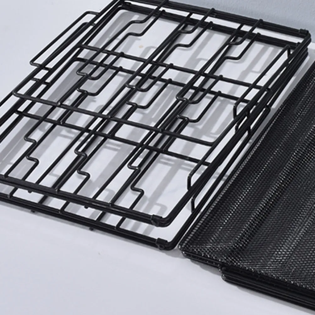 Mesh File Organizer Desktop File Holder Four Tier Document Rack Office Desktop Documents Storage Organizer Documents Holder