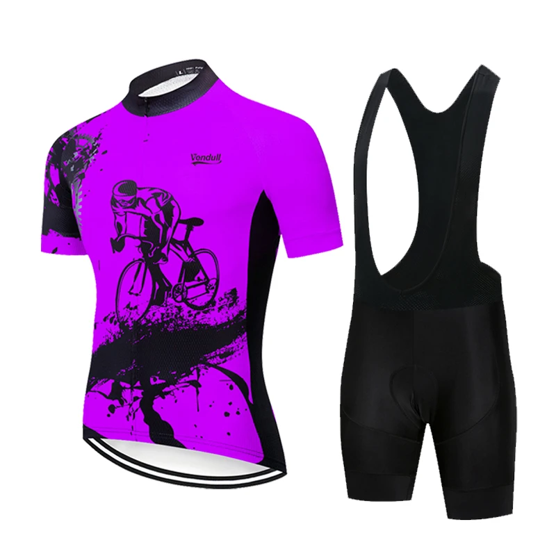 2023 Cycling Jersey Set VENDULL Summer Mountain Bike Clothing Pro Bicycle Cycling Jersey Sportswear Suit Maillot Ropa Ciclismo