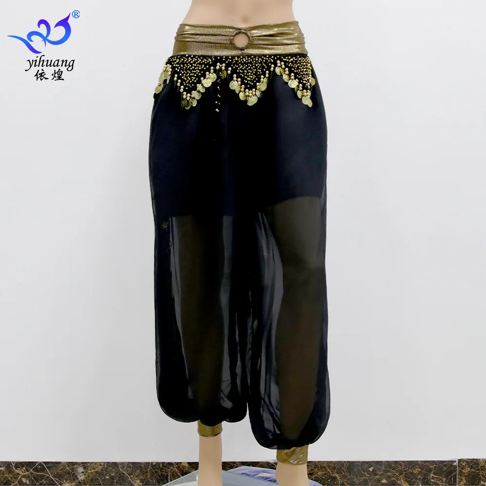 

Belly Dance Costume Sequined Pants India Dance Performance Pants Stage Performance Clothes