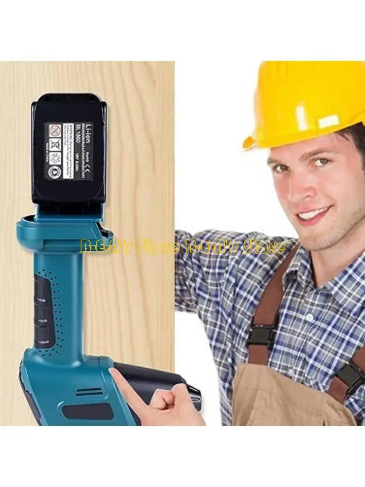 

Y1AD Pack of 5 Battery Base Brackets Fixing Efficient Organization Suitable for Power Tool Various Model with Screws Included