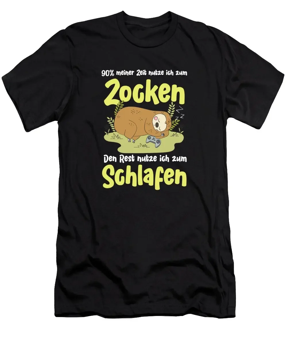 

Игровая футболка Zocken Zocker, подарок