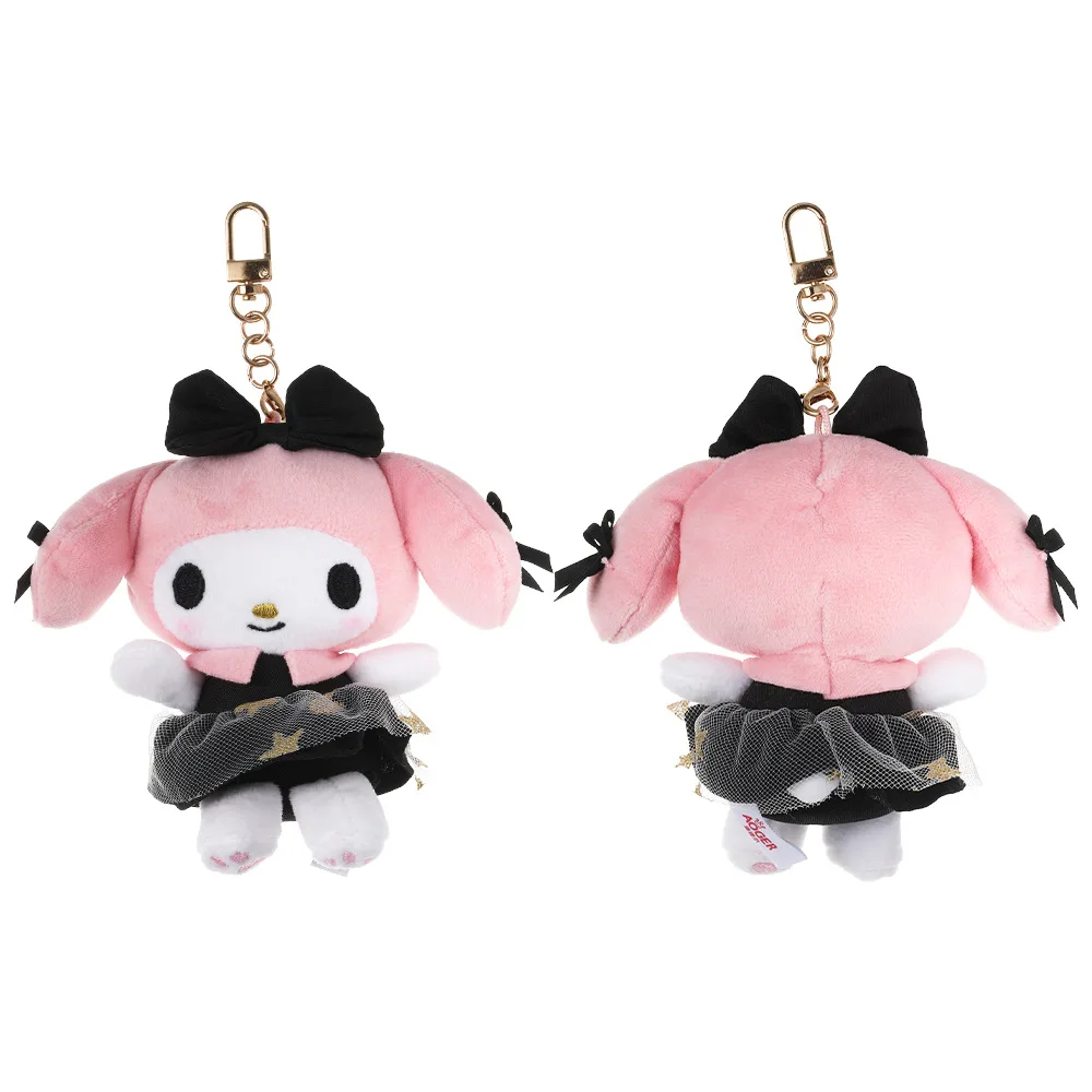 Hellokitty poupée or blanc ma mélodie cannelle peluche pendentif sac d'école sac à dos en peluche porte-clés voiture en peluche pendentif
