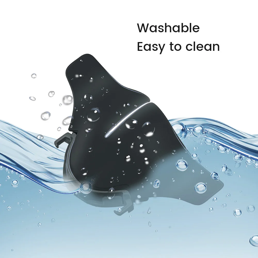 Silicone Blackout Nose Rest para Meta Quest 3, Nariz Ponte Capa Protetora, Durável Silicone Nose Pad, VR Acessórios