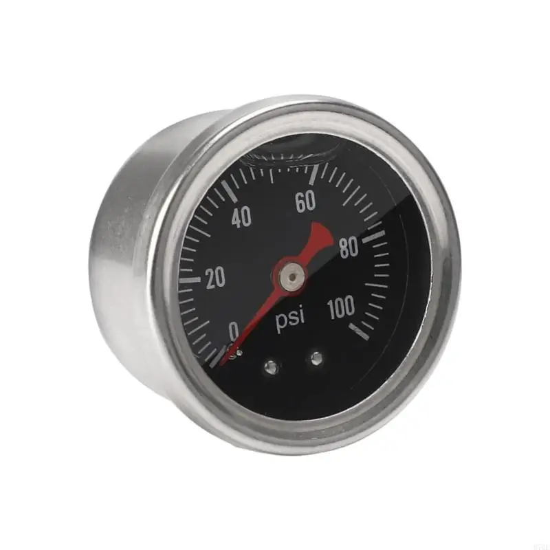 M76E Precise Pressure Gauge 1/8 Inch Liquid Suitable for Vehicles Motorcycles 0 100