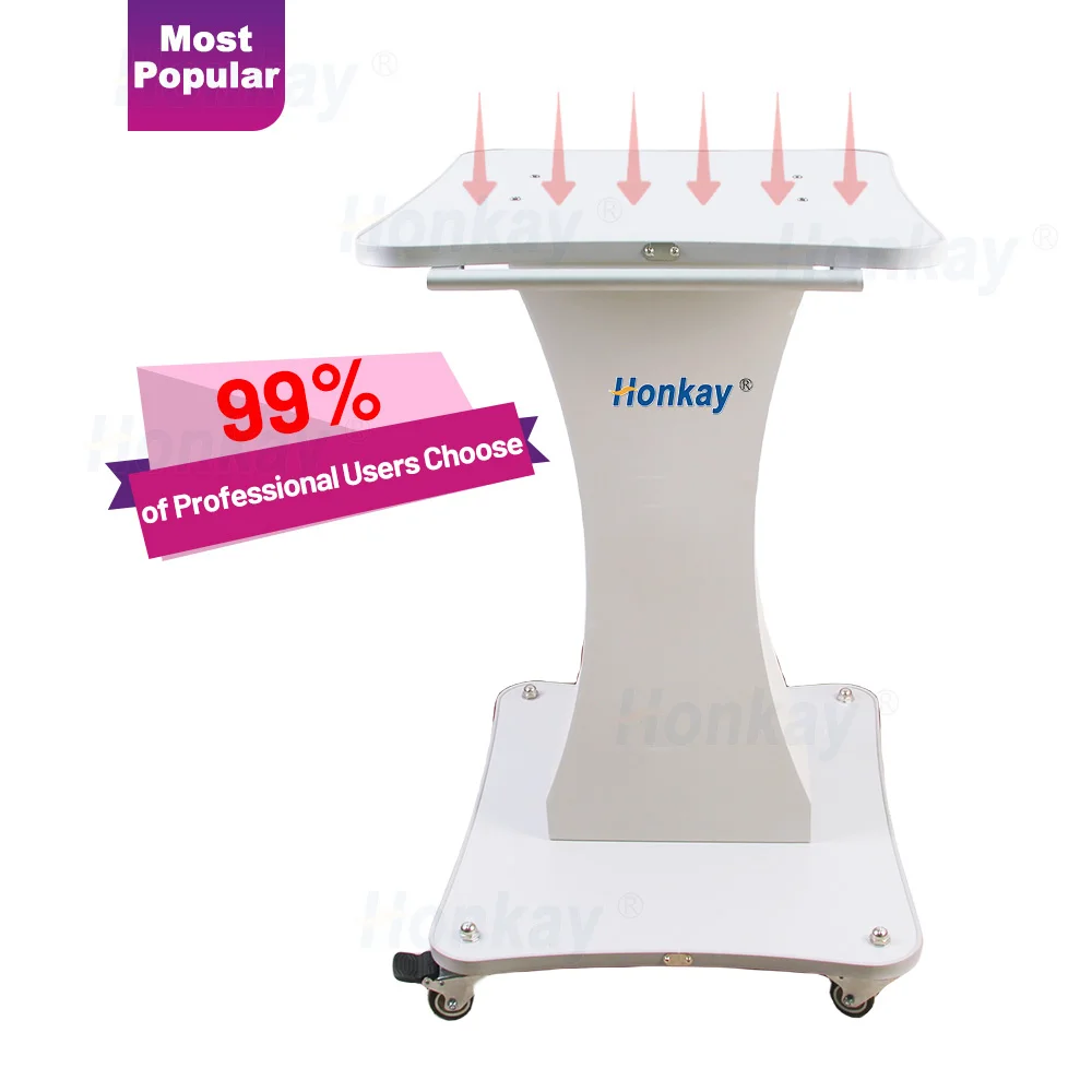 Movable Beauty Salon Table Trolley Cart Storage Beauty Equipment Cart Instrument Rack Max Load 80kg For Barber Shop Spa