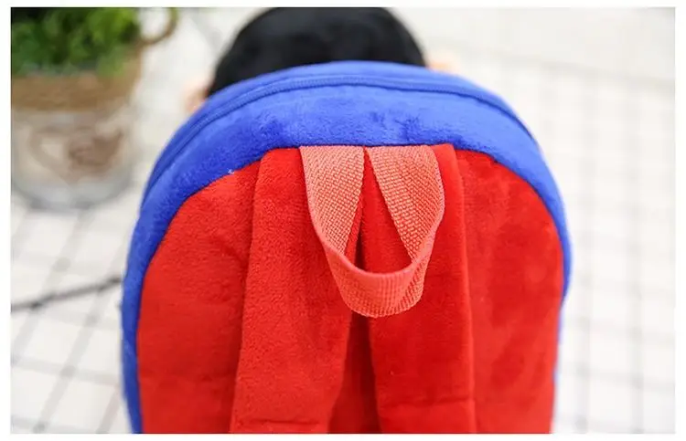 Marvel-mochila de dibujos animados de Spiderman para niños, juguete de felpa con personalidad a la moda, mochila bonita de ocio para guardería,