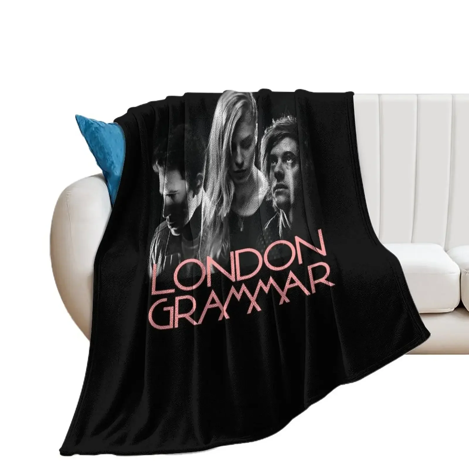 Londons Grammars Tee Band Logo Singers Throw Blanket Personalized Gift Extra Large Throw Sofa Blankets